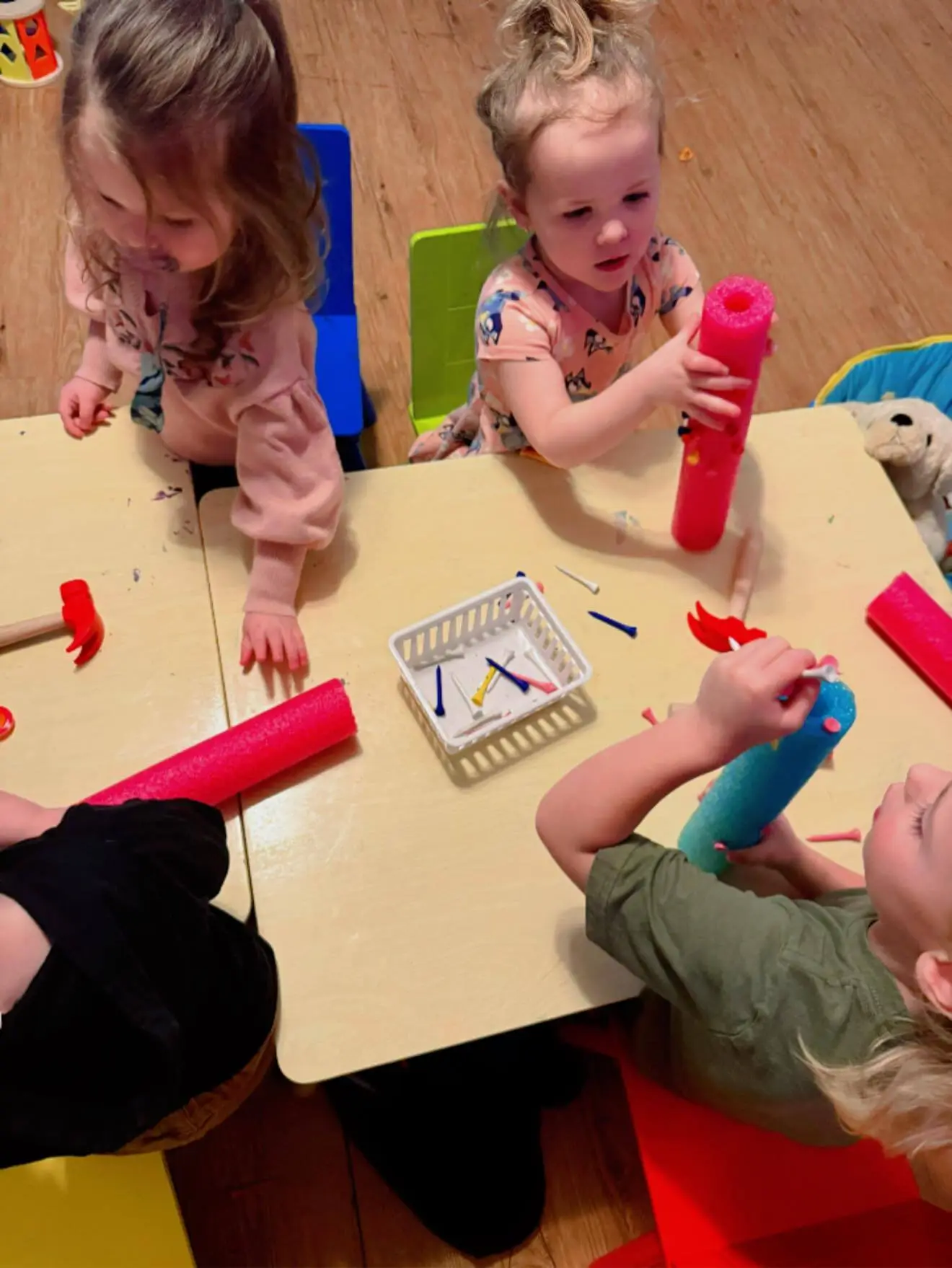 Happy children at Play & Learn Clubhouse
