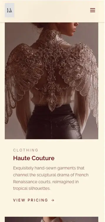 Mobile website design showcase 3